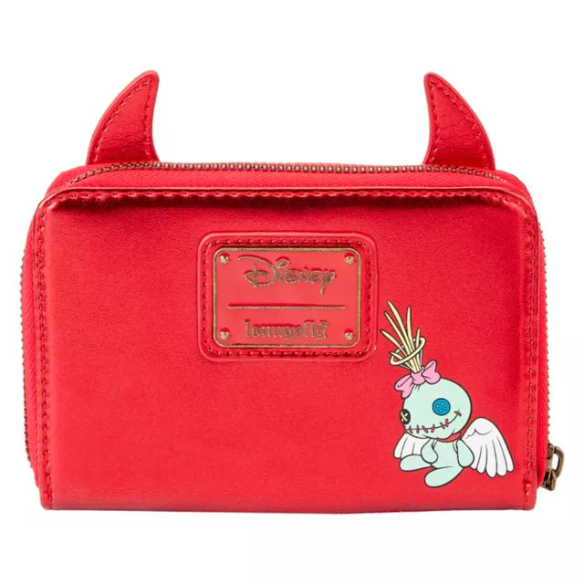 Devil Ears Stitch Zip Wallet