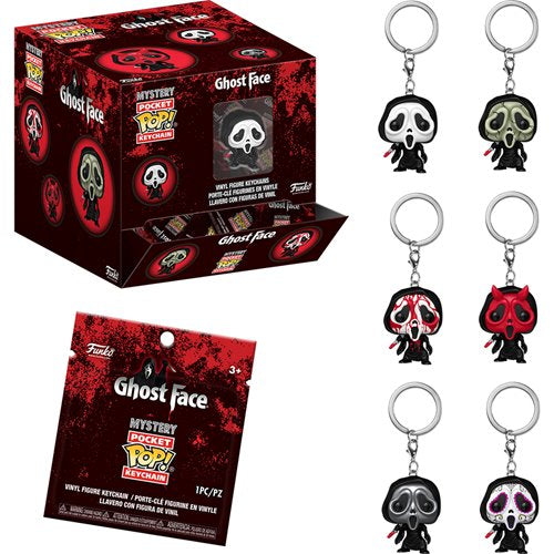 Ghost Face Pocket Pop! Mystery Key Chain