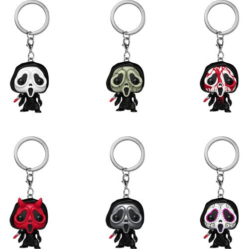 Ghost Face Pocket Pop! Mystery Key Chain