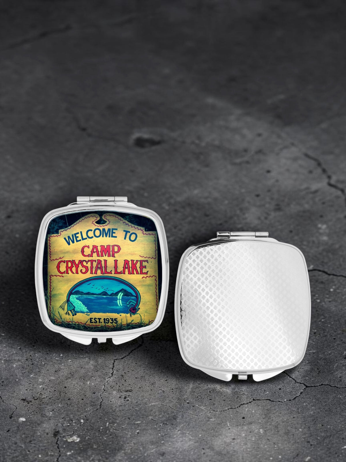 Camp Crystal Lake Compact Mirror
