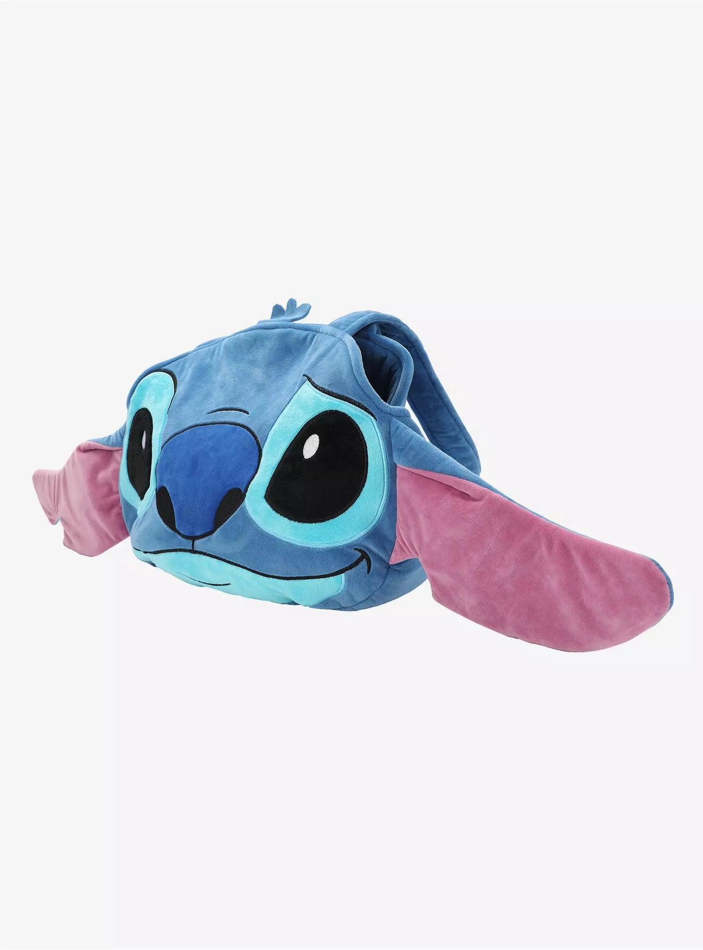 Disney Stitch Face Plush Tote Bag