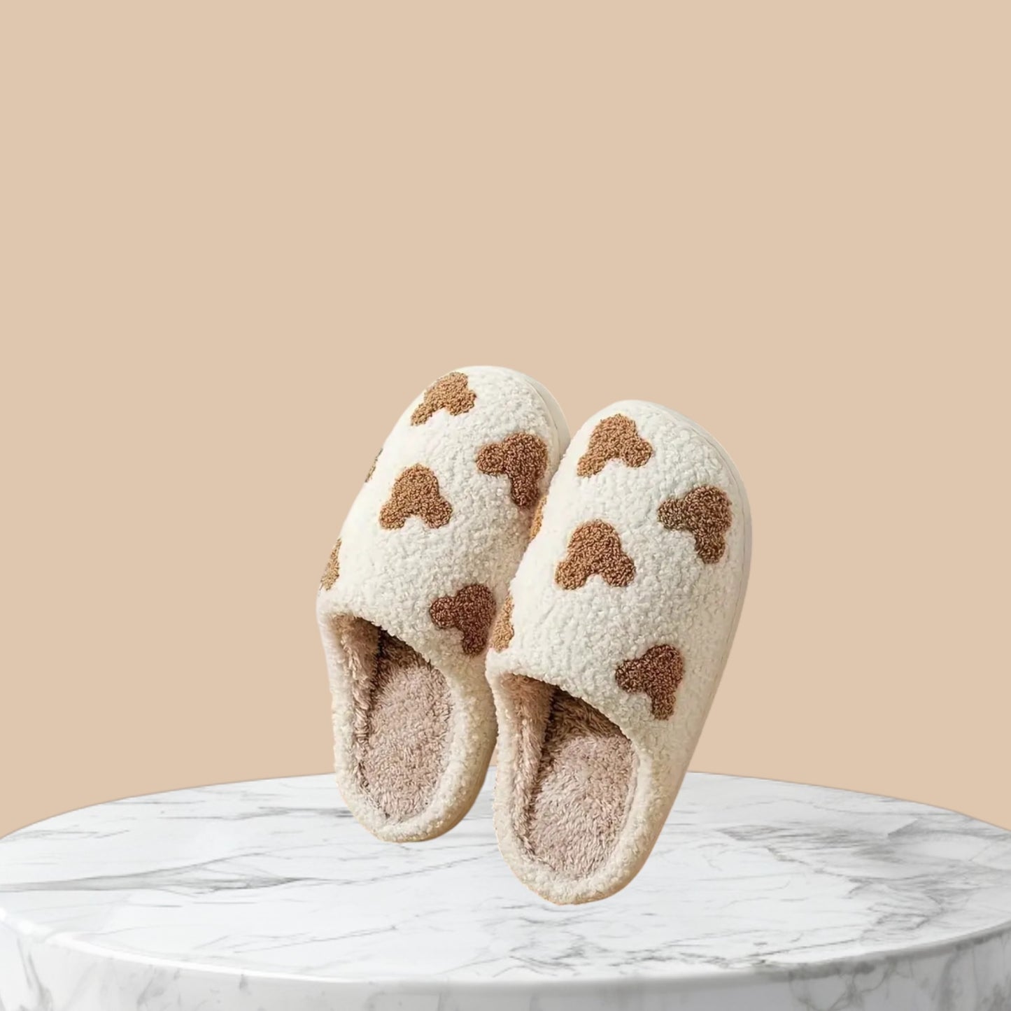 Mickey Brown Slippers