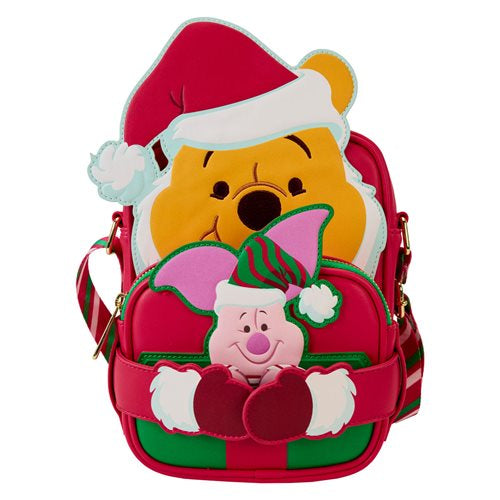 Disney Winnie The Pooh & Piglet Santa Crossbuddies® Cosplay Crossbody Bag With Coin Bag