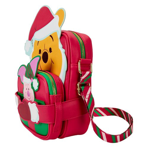 Disney Winnie The Pooh & Piglet Santa Crossbuddies® Cosplay Crossbody Bag With Coin Bag