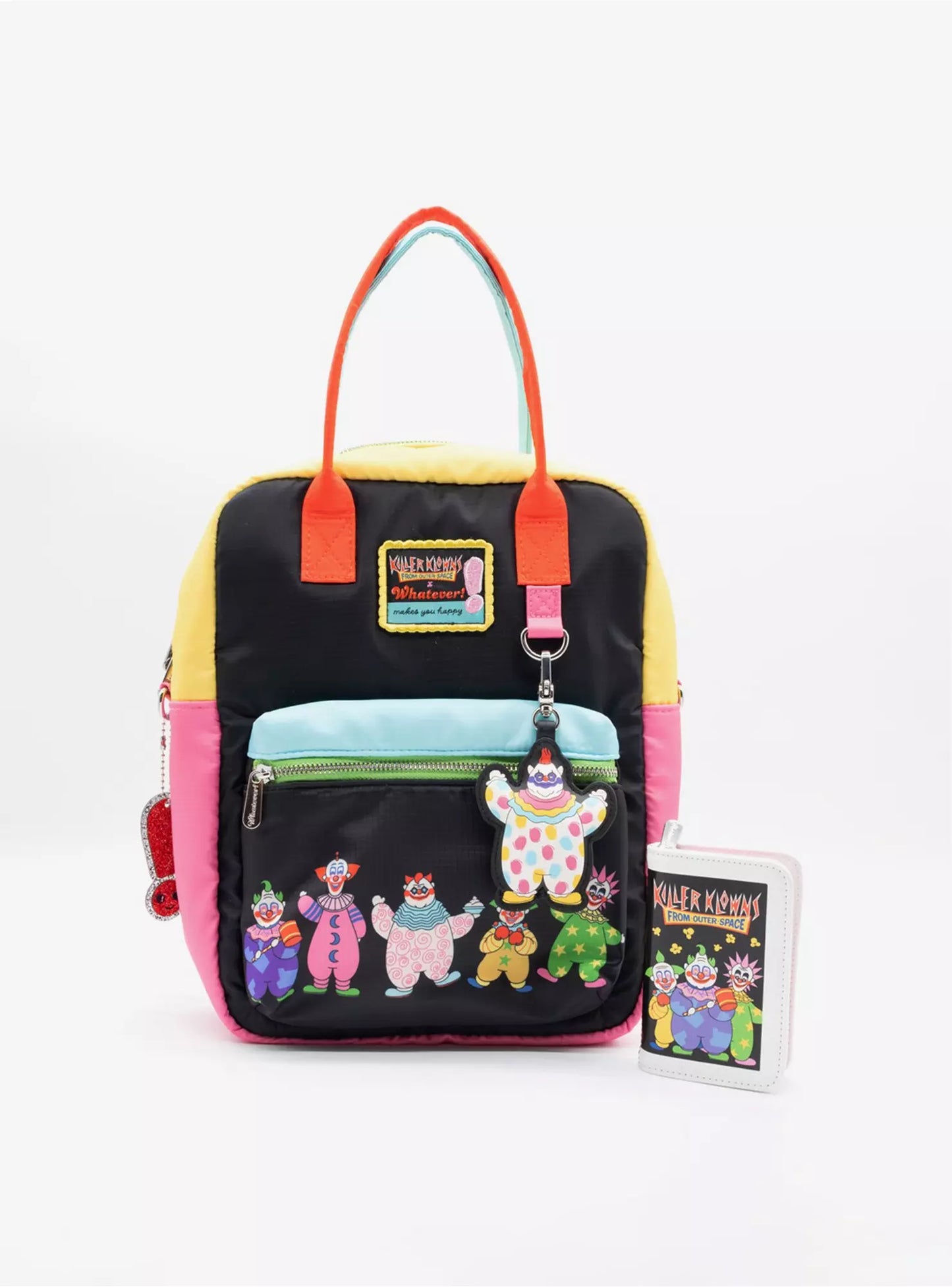 Whatever! Makes You Happy x Killer Klowns From Outer Space VHS Accordion Wallet