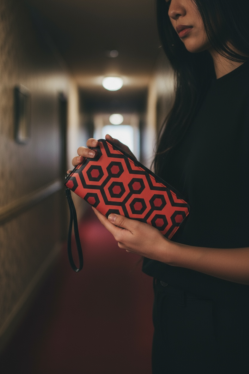Overlook Hotel Carpet Clutch Wallet