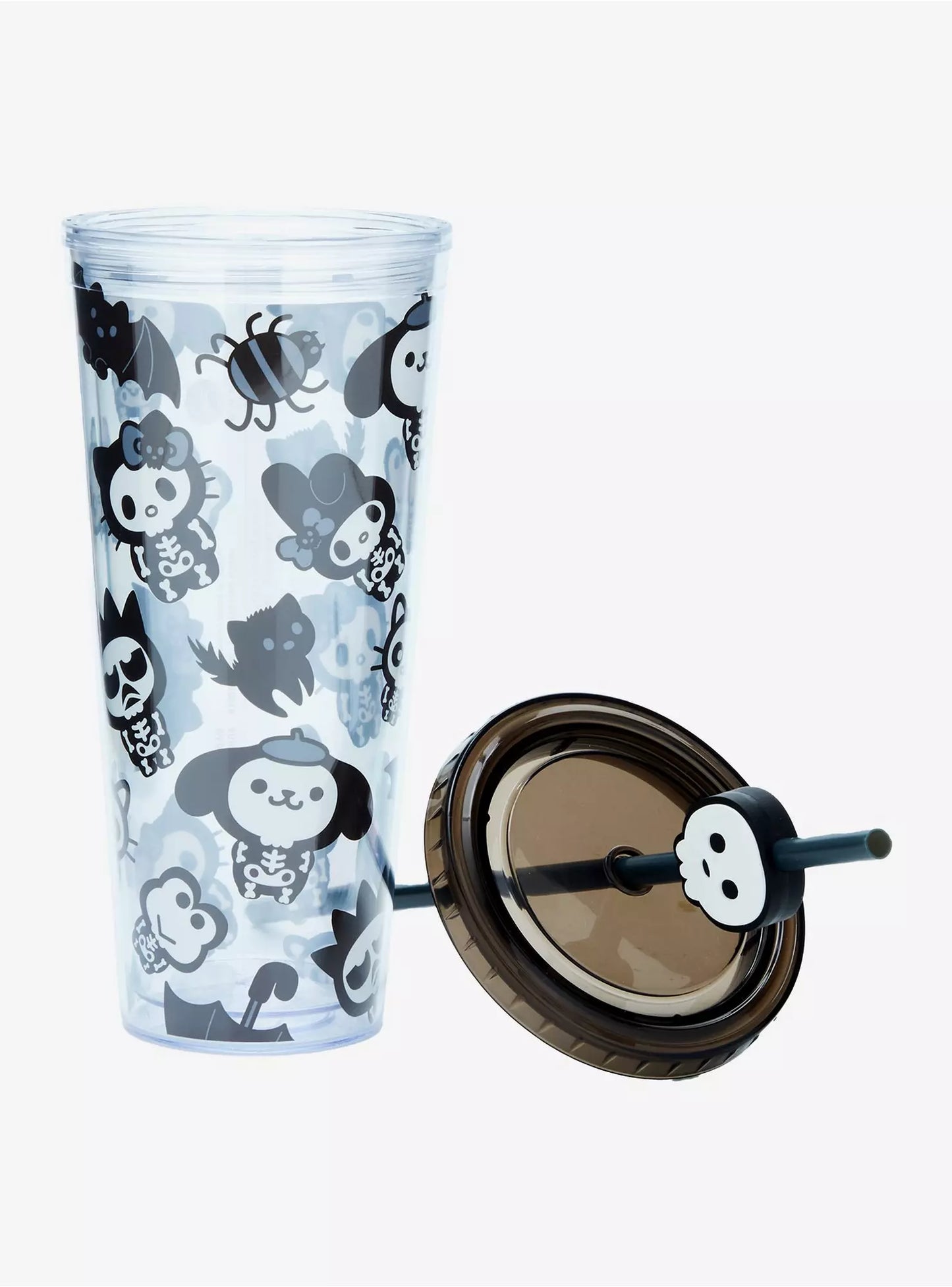 Hello Kitty And Friends Skeleton Group 24oz Plastic Cold Cup