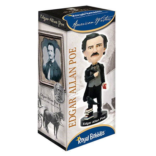 Edgar Allan Poe Collectible Bobblehead Statue