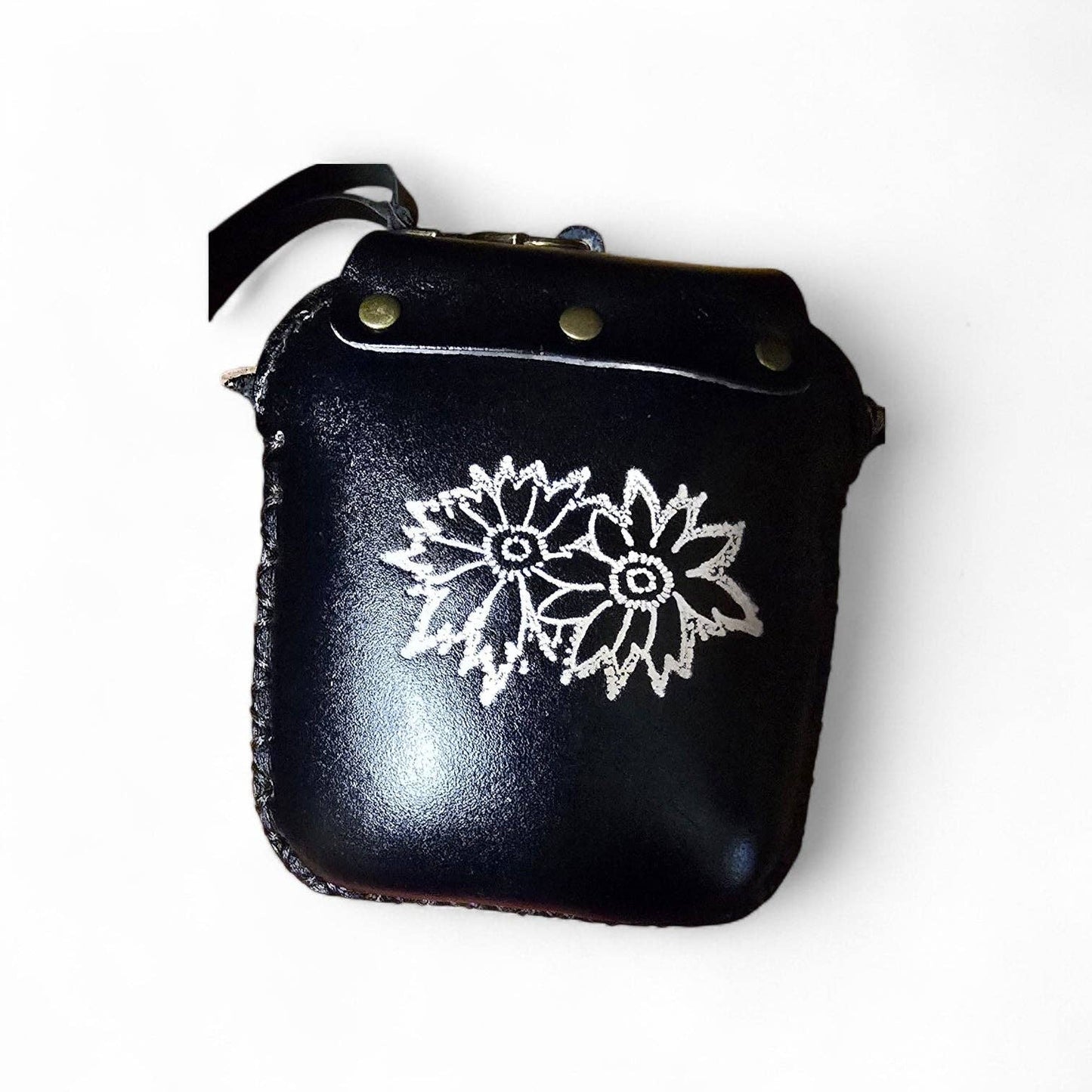 Mini bat coin purse wristlet