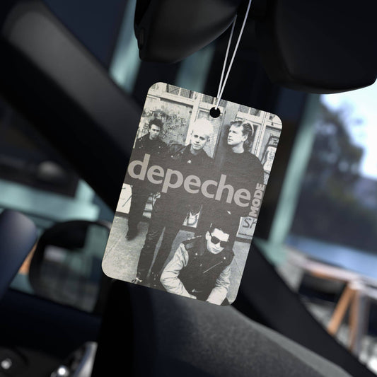  80s Depeche Mode Car Freshener- Black Ice Scent  