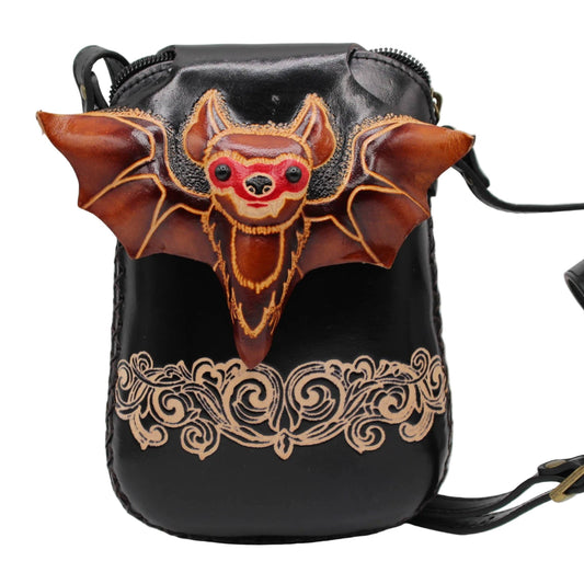 Bat cross-body handbag
