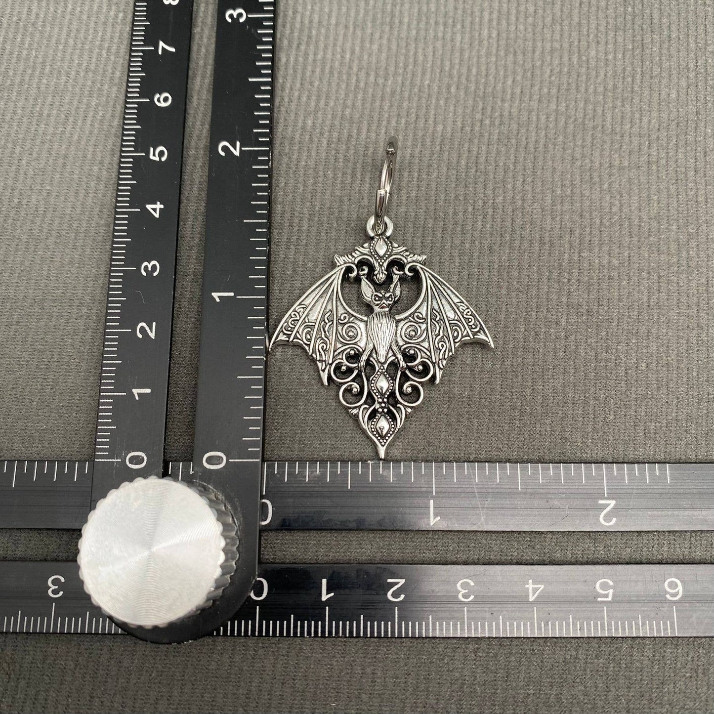 Bat Huggie Earrings