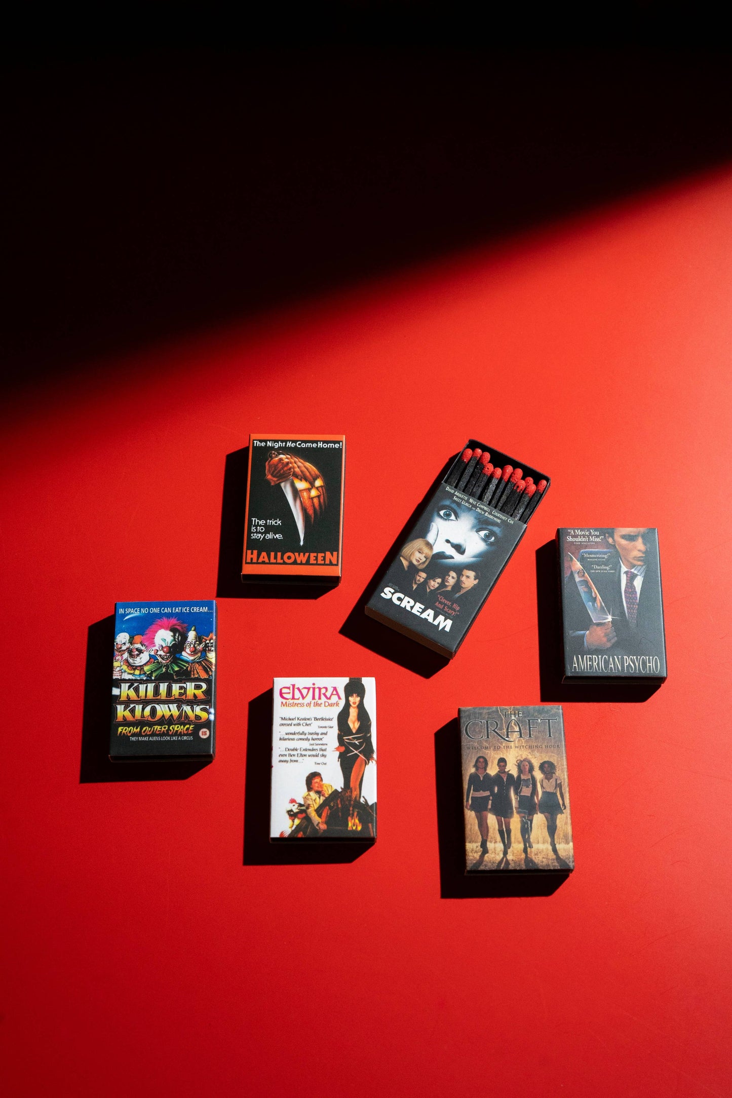 VHS Horror Match Box Set