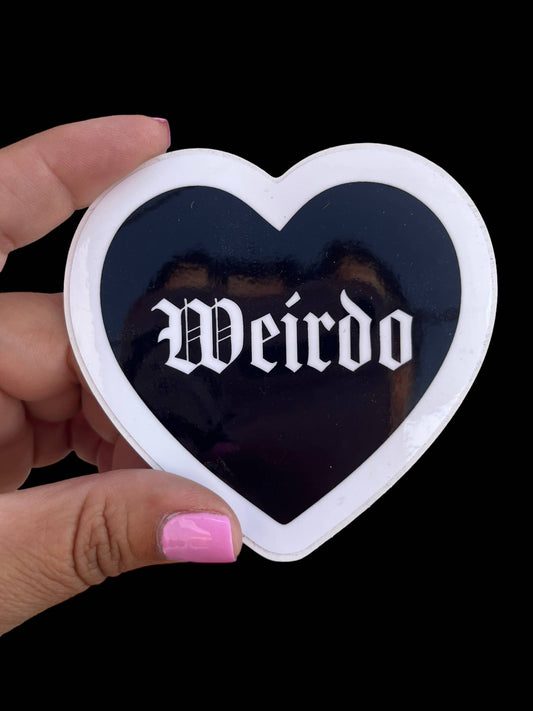 Weirdo Vinyl Sticker