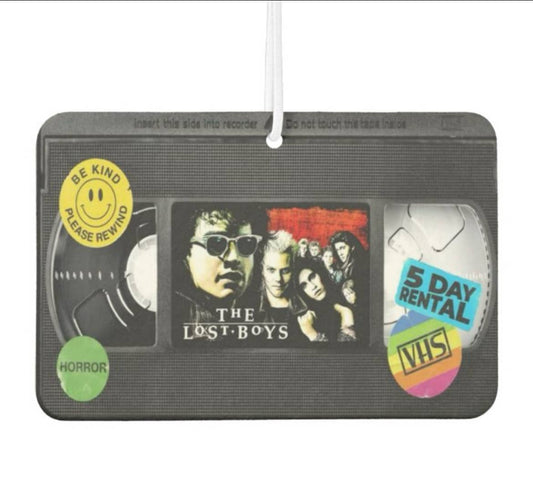 VHS The Lost Boys Car Freshener - Vanilla Scent  