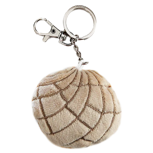 Plush Concha Key Chain: Vanilla / Singles
