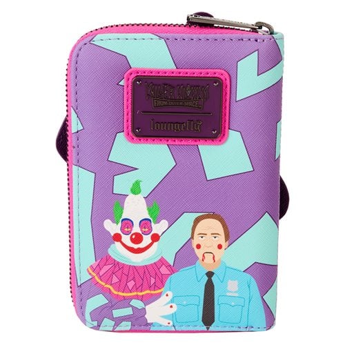 Killer Klowns Glow in the Dark Zip Around Wallet